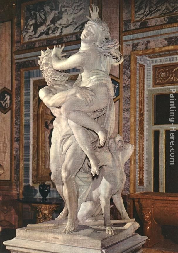 Gian Lorenzo Bernini The Rape of Proserpine [detail 3]